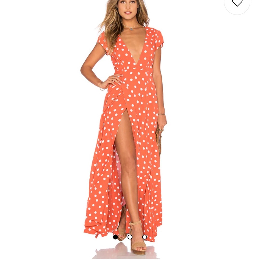 SID wrap dress in rosselle. Tularosa. XS